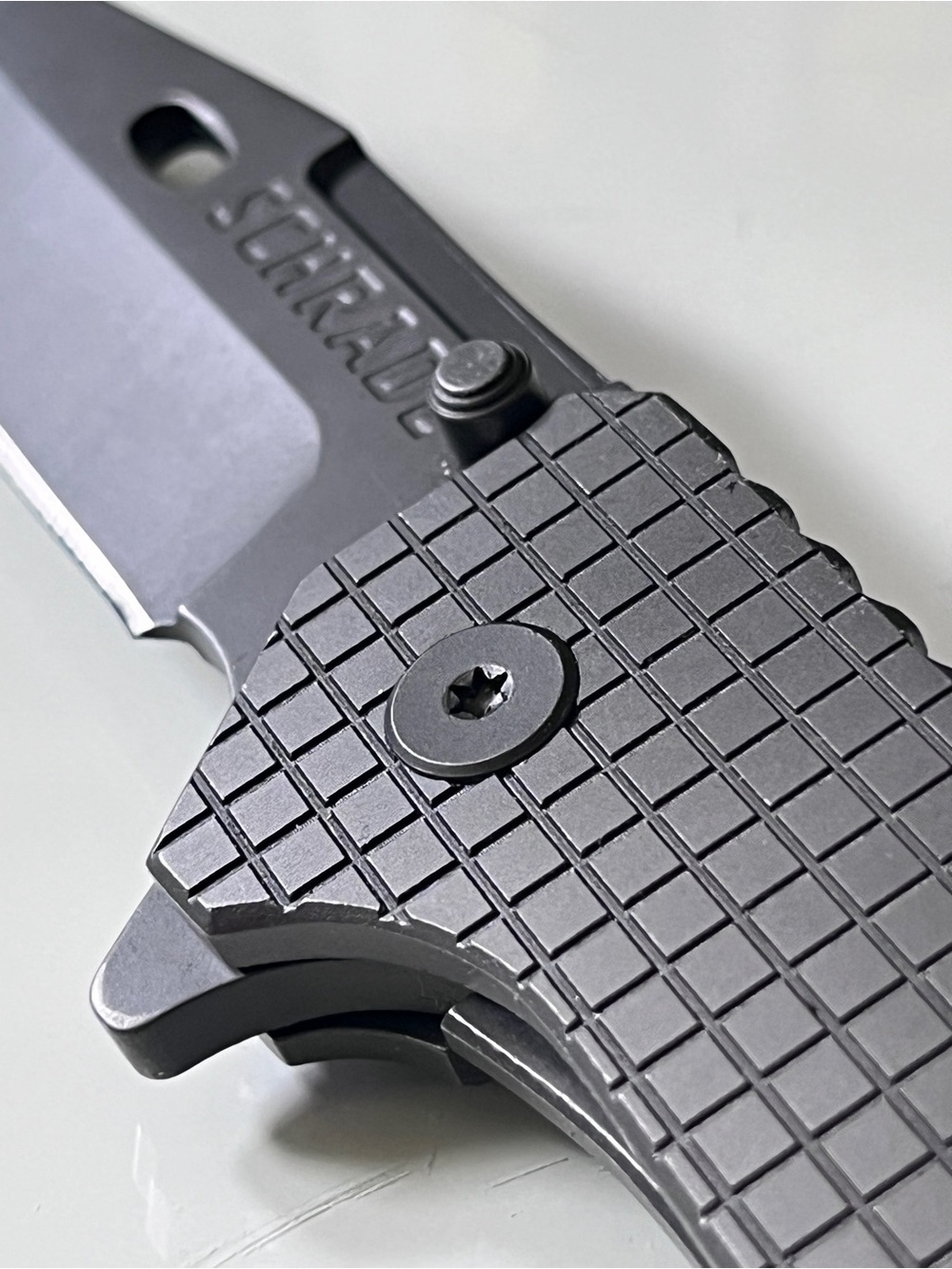 Schrade SCH302 Black Tactical Folding Knife